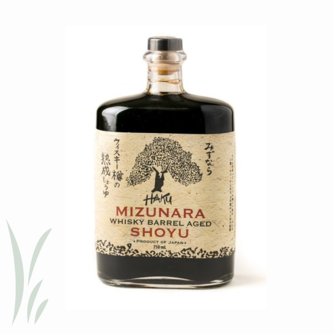 Mizunara Whisky Barrel Aged Shoyu, Haku / 750 ml