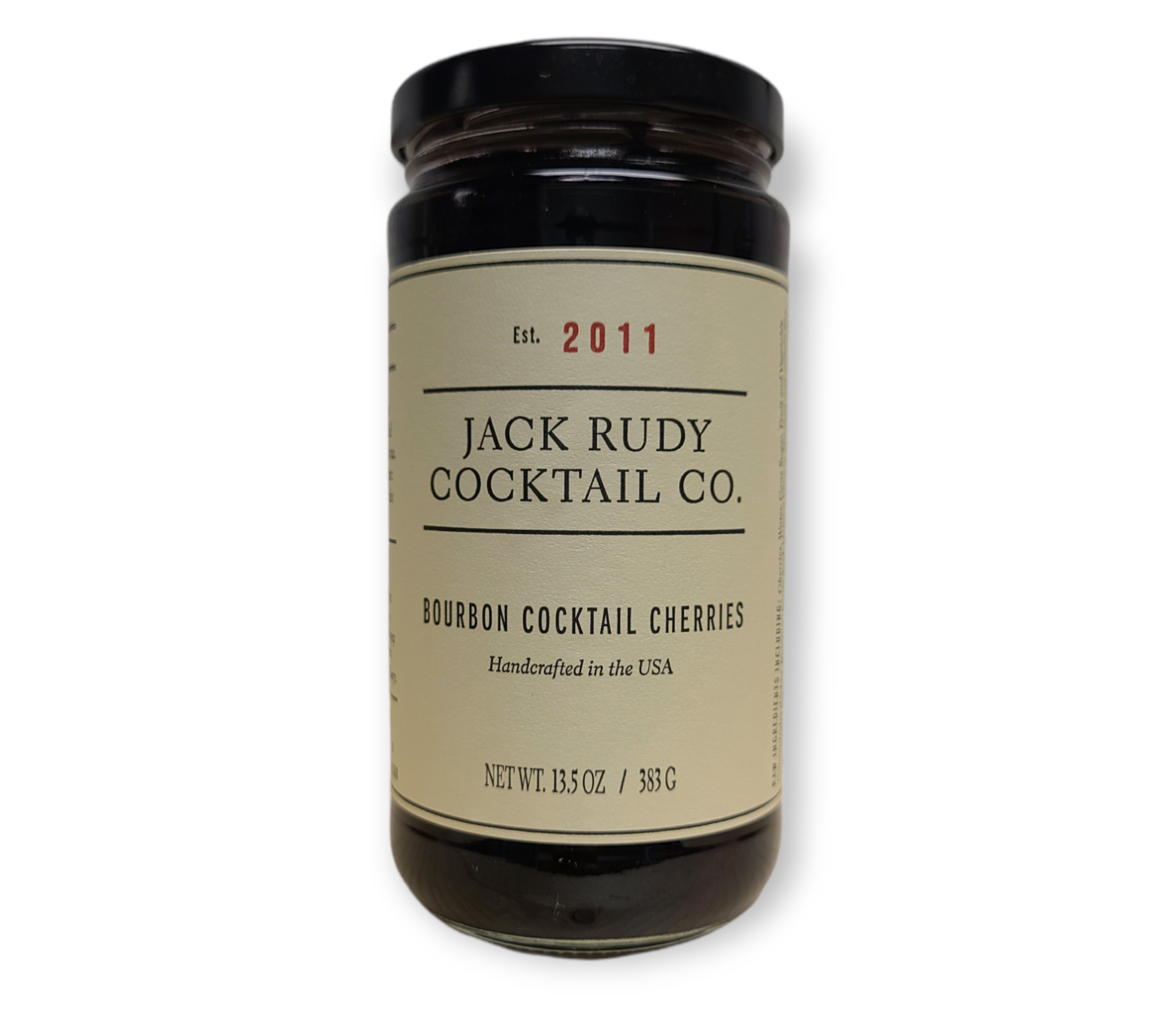 Bourbon Cherries, Jack Rudy / 13.5oz